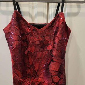 White House Black Market Sequin Top XXS